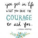 The Happy Sheet: The Courage to Ask 