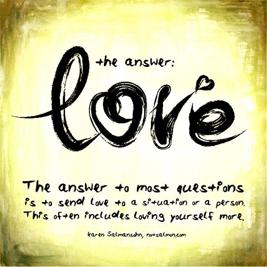 The answer is dream. Love is the answer. Love is always the answer. The answer. Love is the answer перевод.