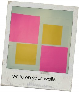 write on your walls