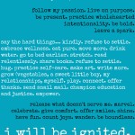 Ignited. a manifesto 