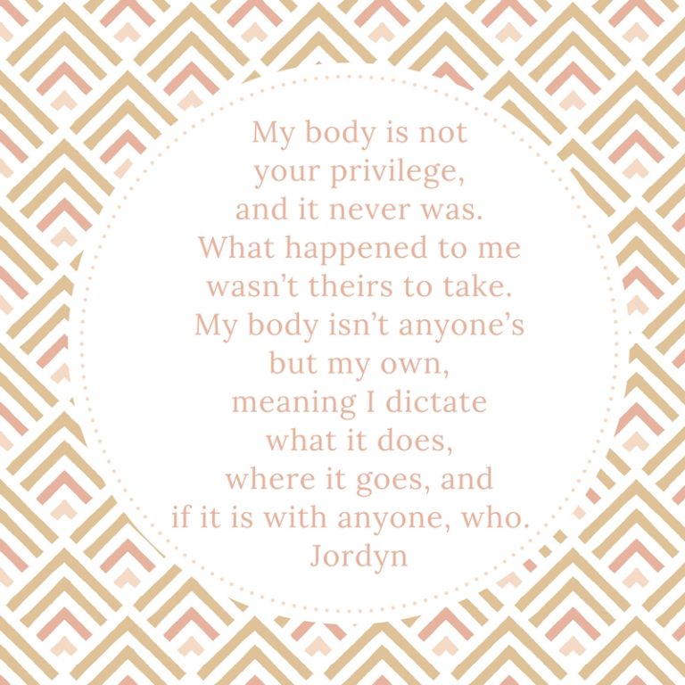 My body is not your privilege